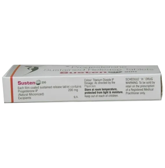 susten sr 200mg tablet 10's